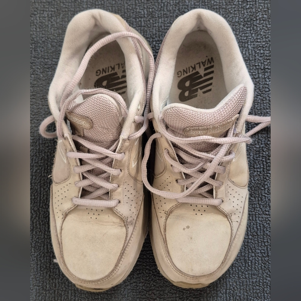 New Balance Unisex Cream Walking Shoes